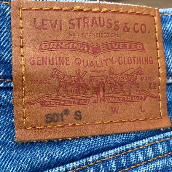 Levi’s Women’s Premium 501 Skinny Jeans Large E W29 L28 - Picture 15 of 16